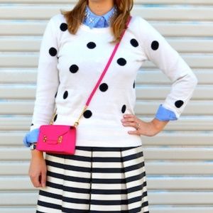 Ann Taylor | Polka Dot Sweater small